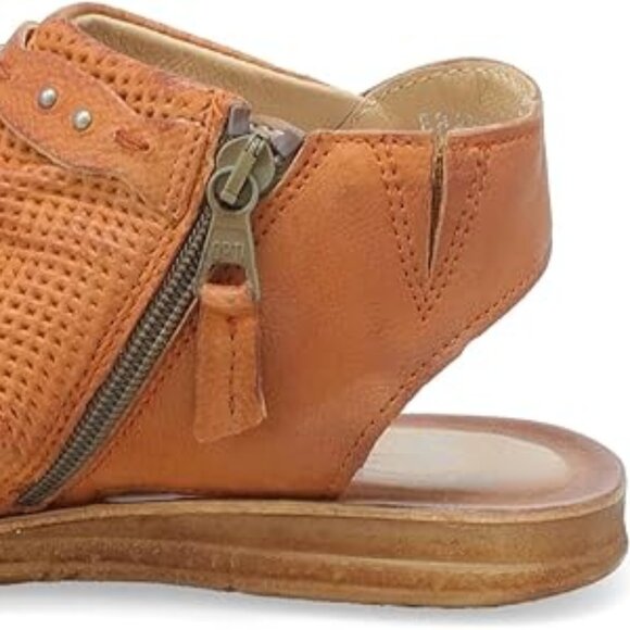 NEW MIZ MOOZ Leather Francy Flat Sandals Nutmeg for women 252 - Picture 11 of 14